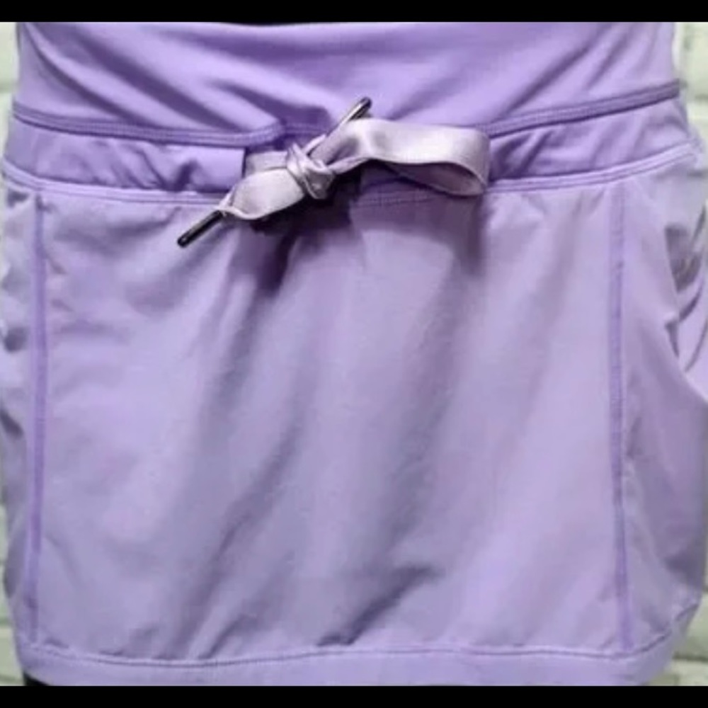 🚫Sold🚫 lululemon Purple Energy Skirt/Skort - Picture 2 of 6